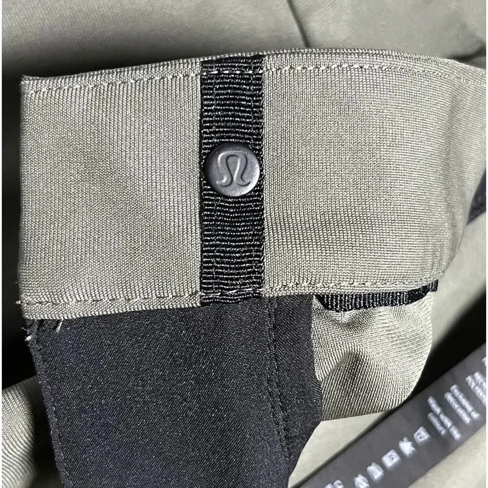 Lululemon ABC Classic-Fit Trouser Men’s 38x30 Army Green Warpstreme LM5AO5S EUC